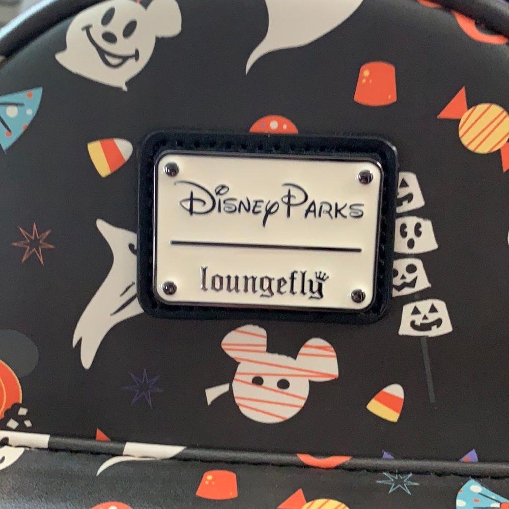 Disney Mickey Icon Halloween Loungefly Backpack - Picture 6 of 9